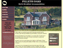 Tablet Screenshot of pillethoaks.co.uk